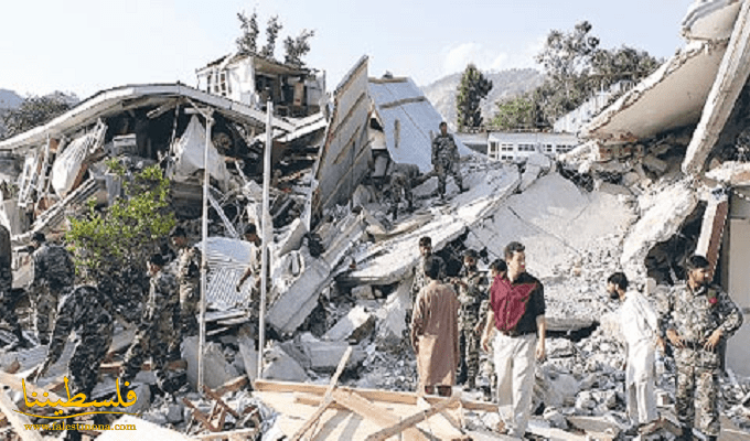 قتيل وثلاثون جريحا في زلزال جنوب باكستان