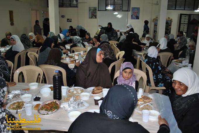 افطار رمضاني للمسنين في مركز الامل للمسنين بعين الحلوة