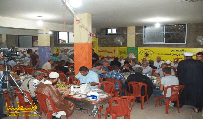 افطار الهيئة الاسلامية الفلسطينية في يوم القدس العالمي