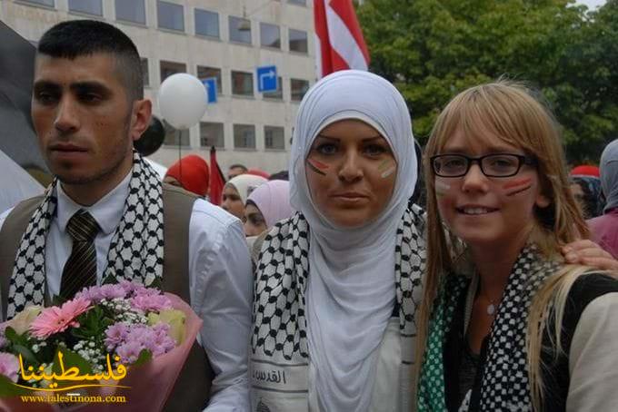 الدنمارك: مسيرة حاشدة تنديدا بالعدوان الاسرائيلي في أورهوس