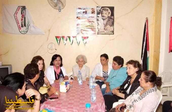 المنظمات النسائية اللبنانية تزور اتحاد المرأة في شاتيلا تضامنًا مع غزة