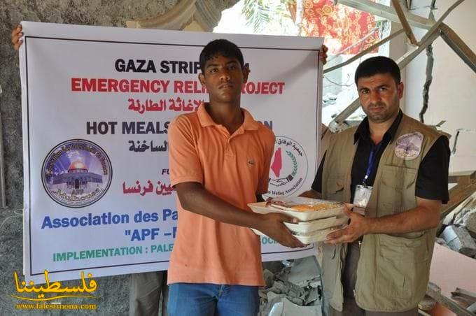 جمعية "فلسطينيين فرنسا" تساهم في المساعدات بقطاع غزة