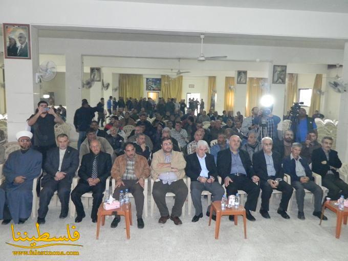 حركة فتح و"م.ت.ف" في منطقة صور تتقبل التهاني بإستشهاد القائد الوزير زياد ابو عين