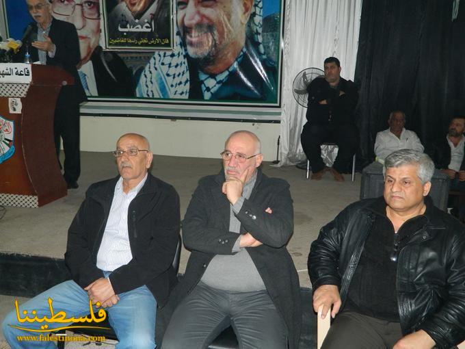 حركة فتح و"م.ت.ف" في منطقة صور تتقبل التهاني بإستشهاد القائد الوزير زياد ابو عين