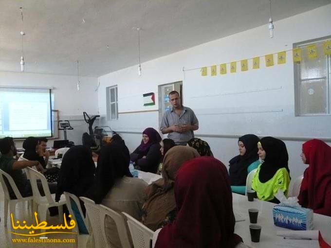 ورشـة تدريبية بتمكين الشباب الفلسطينين بمهـارة تأسيس المشروع الصغيـر في المية ومية