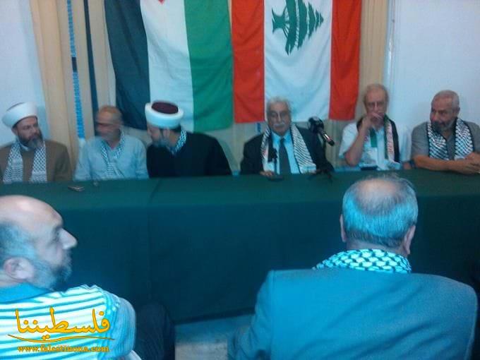 لقاء تضامني مع القدس والاسرى في طرابلس