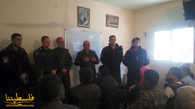 اللواء ابو عرب يعقد لقاء فلسطينياً في عين الحلوة لبحث تفعيل القوة الامنية المشتركة في برج البراجنة