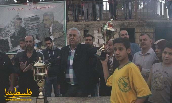 "جنين" بطل لكأس الشهيد عرفات في كرة القدم في مخيم الرشيدية