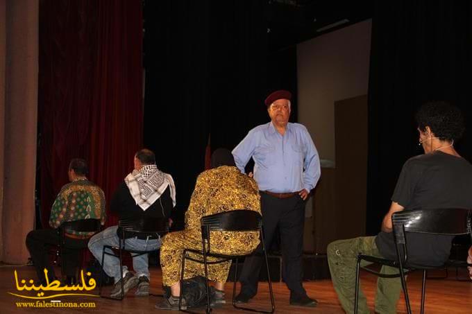 مسرحية "وبعدين يا مجبور" تجسيدٌ للمأساة والمعاناة الفلسطينية