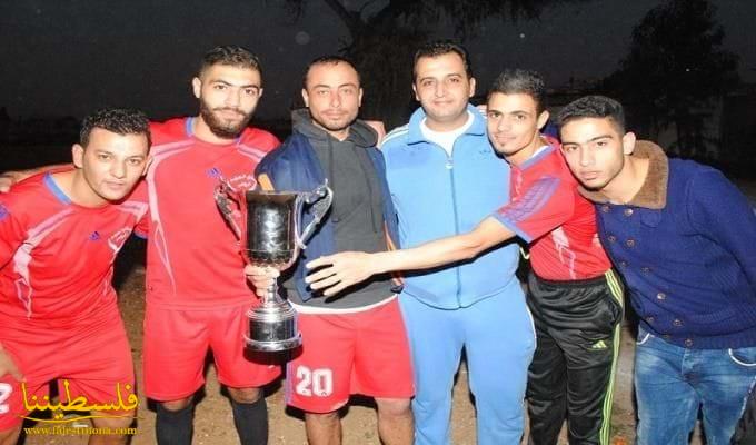 العهد بطل دورة كأس الشهيد عرفات لكرة القدم في صيدا
