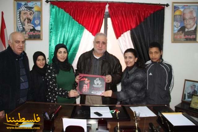 فرقة الكوفية تكرّم قيادات فلسطينية في سفارة دولة فلسطين ببيروت