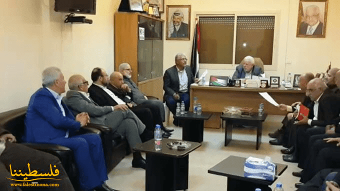 بيان صادر عن إجتماع القيادة السياسية الفلسطينية في لبنان