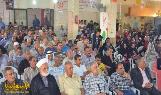 جبهة التحرير الفلسطينية تحتفل بمناسبة ذكرى يومها الوطني بمهرجان جماهيري حاشد