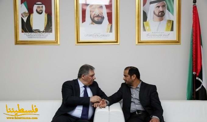 دبور يلتقي السفير الاماراتي في لبنان
