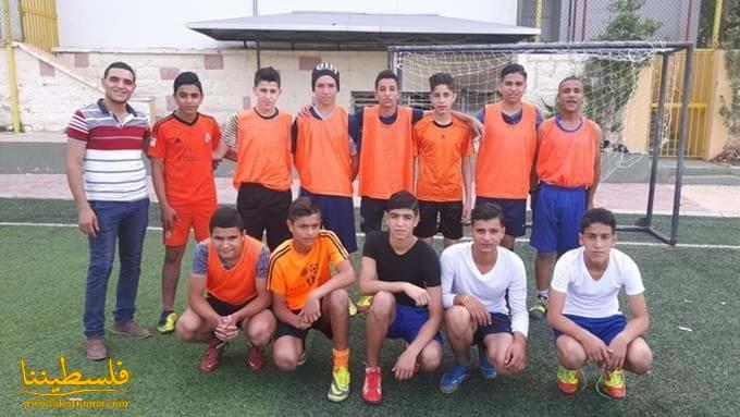 مدرسة "شهداء فلسطين" بطل بطولة مدارس الاونروا لكرة القدم في منطقة صيدا