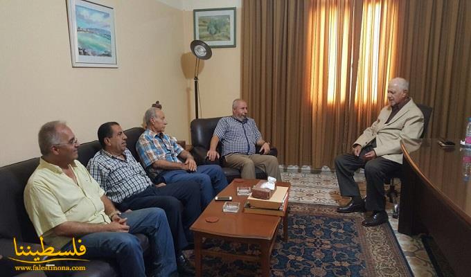 فياض يزور أمين عام حزب طليقة لبنان العربي الاشتراكي في طرابلس