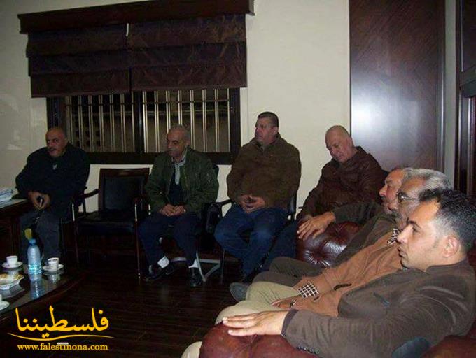 اللجان الشعبية الفلسطينية تجتمع بمدير مستشفى لبيب أبو ظهر بصيدا