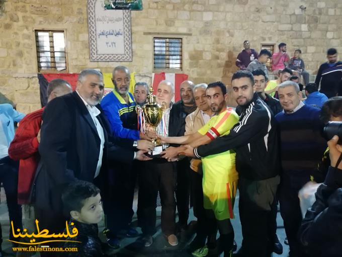 نادي "شباب يافا" بطل "كأس الشهيد ياسر عرفات" في صيدا
