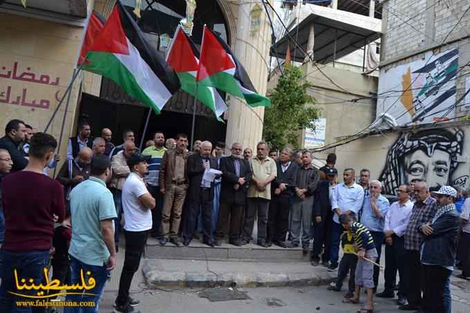 اعتصام للفصائل الفلسطينية في مخيَّم برج البراجنة دعمًا لمسيرات العودة