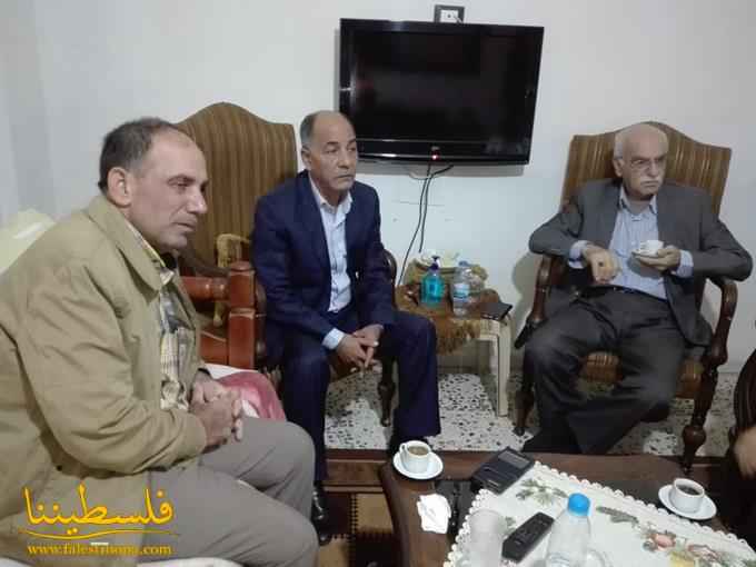 حركة "فتح" تزور عضو المكتب السِّياسي لجبهة التحرير عباس جمعة في صور