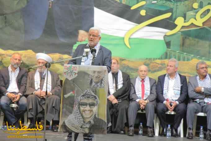 "فتح" تُحْيي الذكرى الرابعة عشرة لاستشهاد ياسر عرفات بمهرجانٍ حاشد في صيدا
