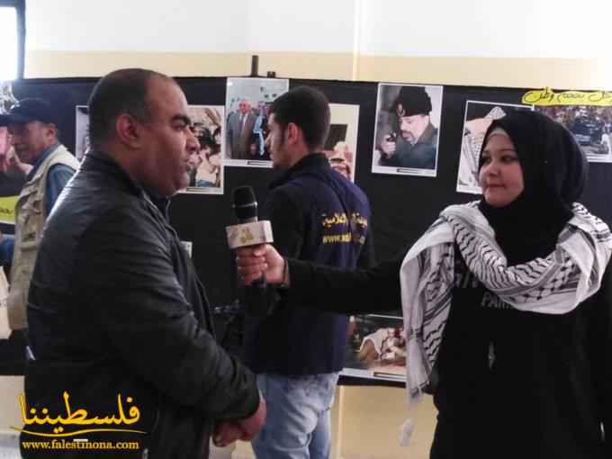حركة "فتح" تفتتح معرض صور للشهيد ياسر عرفات في مخيم البرج الشمالي