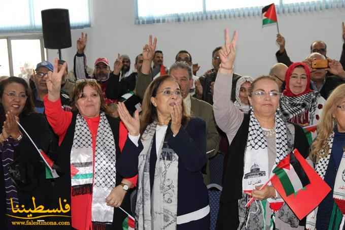 الاتحاد المغربي للشغل يحتفي بالمرأة الفلسطينية الأسيرة