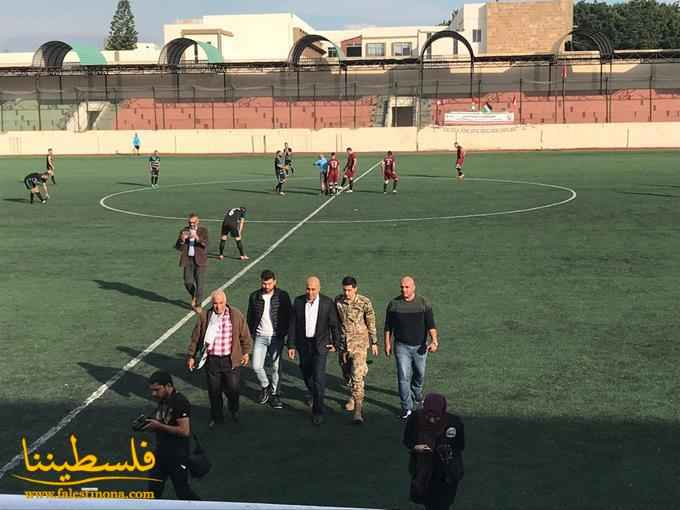 مباراة كرة قدم ودية تحت عنوان "الاستقلال" بين نادي الإخاء واللواء الـ11 للجيش اللبناني