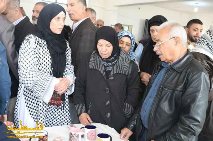 أبو العردات يرعى حفل افتتاح معرض تراثي لمؤسسة الكرامة لذوي الاحتياجات الخاصة في مخيم الميَّة وميَّة