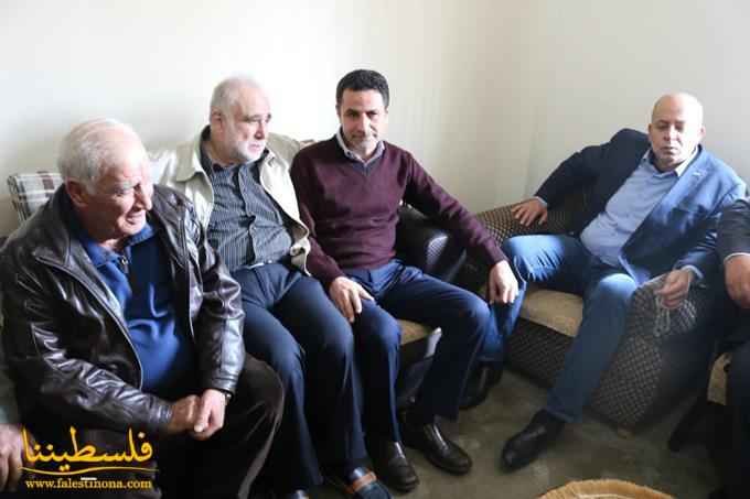 قيادة حركة "فتح" في لبنان تجول في مخيّم الميّة وميّة وتزور عوائل الشُّهداء والجرحى