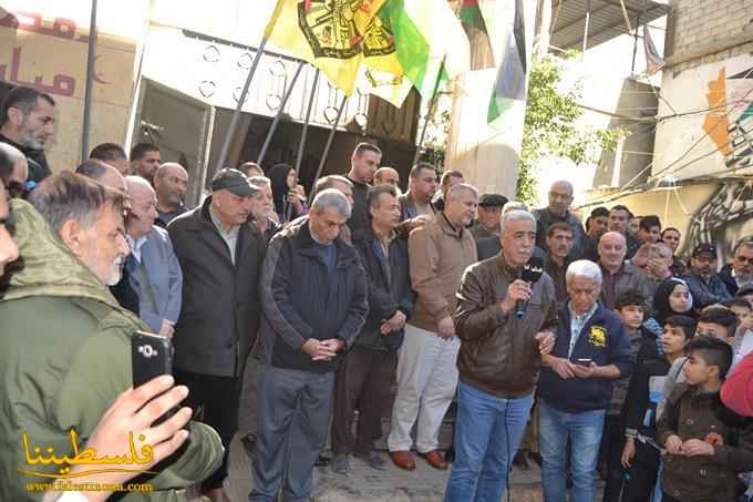 مخيَّمات بيروت تعتصم نُصرةً لفلسطين والقدس وتأييدًا للرئيس "أبو مازن"