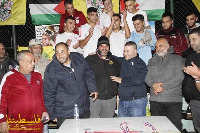 "شبيبة العودة" يفوز بكأس الرئيس الشهيد ياسر عرفات لكرة القدم في بيروت