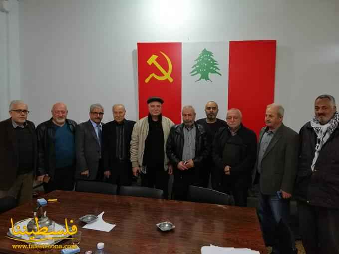 قيادة حركة "فتح" في الشَّمال تلتقي قيادة الحزب الشُّيوعي
