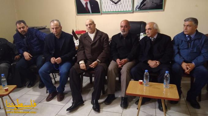 قيادة حركة "فتح" في منطقة البقاع تستقبل المهنِّئين بالذكرى الـ54 لانطلاقة الثورة الفلسطينية