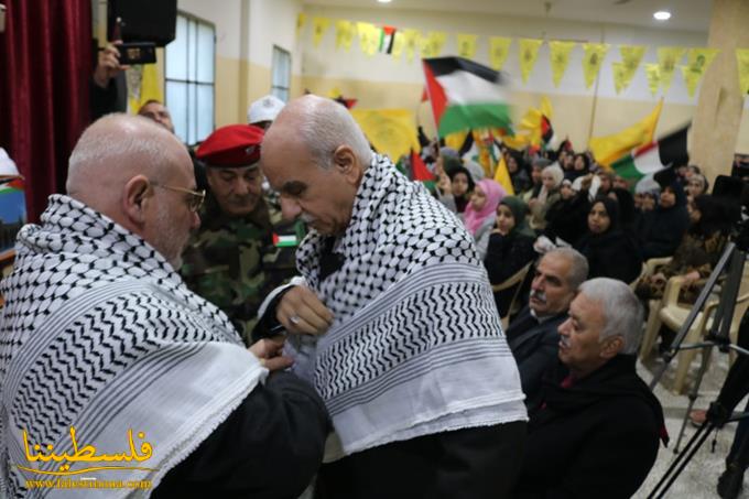 حركة "فتح" تحيي يوم الشَّهيد الفلسطيني بمهرجانٍ ومسيرةٍ في مخيم البرج الشَّمالي