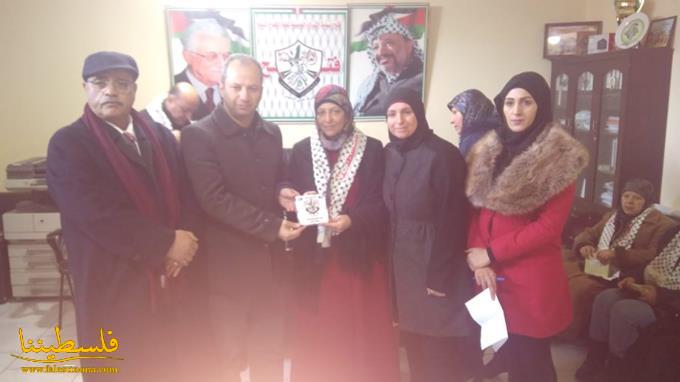 لجنة العمل الاجتماعي لحركة "فتح" تُكرِّم عوائل الشهداء في بعلبك