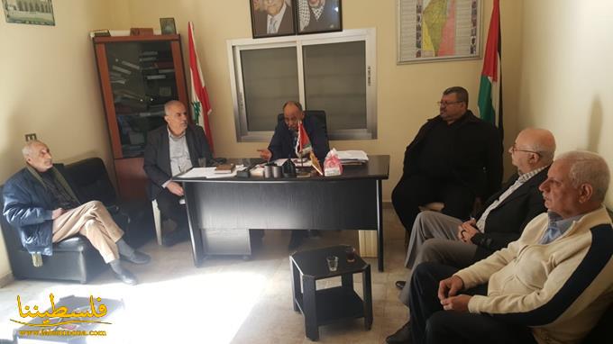 الشعلان يلتقي اللجنة الشعبية في مخيَّم الرشيدية ويزور مركز "سنابل" للمسنين