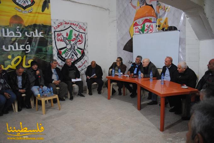 نقيب المهندسين الفلسطينيين يلتقي المهندسين في منطقة صيدا