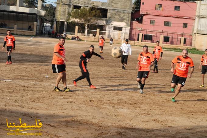 مباراة رياضية في عين الحلوة دعمًا ومبايعةً للرئيس محمود عبّاس