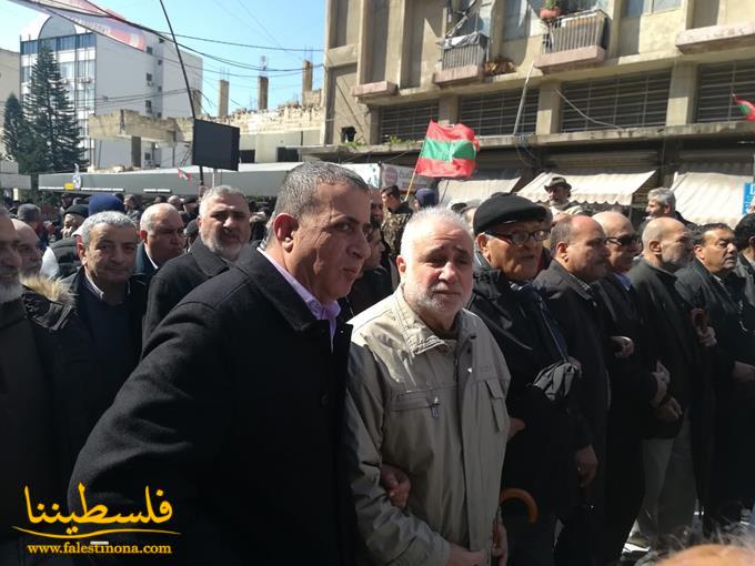 "فتح" تُشارك في مسيرة إحياء الذكرى الـ٤٤ لاستشهاد معروف سعد في صيدا