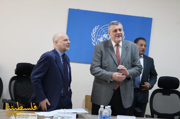 ممثل الأمين العام للأمم المتحدة يزور مخيم عين الحلوة