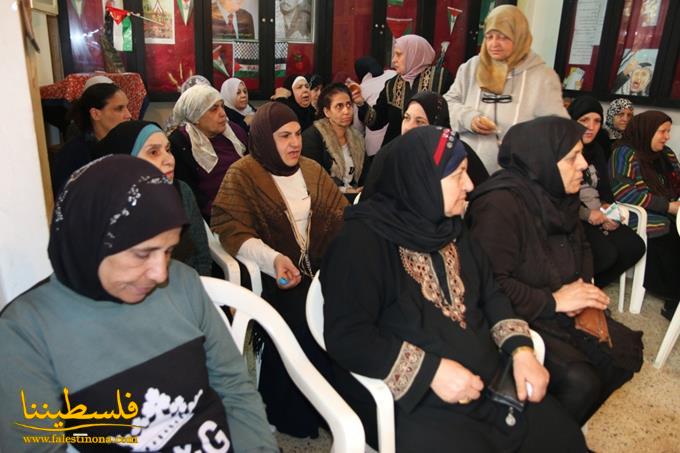 الإتحاد العام للمرأة الفلسطينيَّة في مخيَّم شاتيلا يكرّم الأم في عيدها
