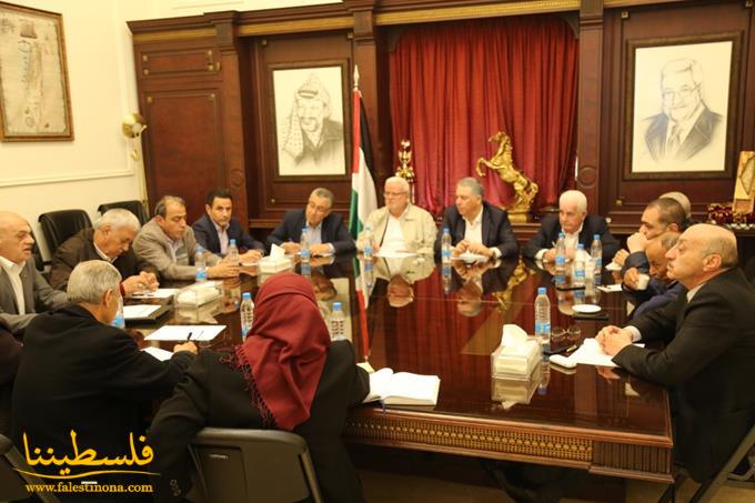 حركة "فتح" - إقليم لبنان تعقِد اجتماعًا في سفارة دولة فلسطين