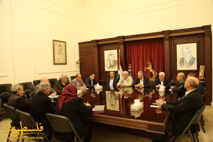 حركة "فتح" - إقليم لبنان تعقِد اجتماعًا في سفارة دولة فلسطين