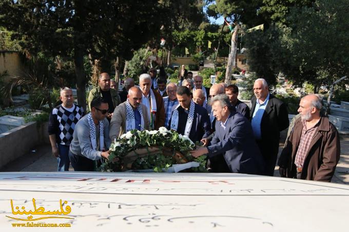 الإتحاد العام للمعلّمين الفلسطينيين يزور مدافن الشّهداء في بيروت
