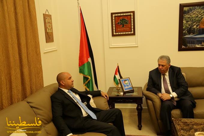 دبور يلتقي السفير الكوبي في لبنان