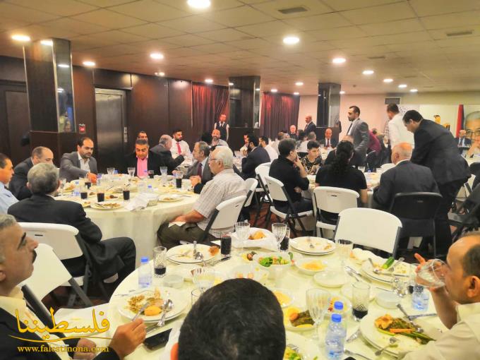 المكتب الحركي للأطباء يُنظِّم إفطارًا رمضانيًّا في سفارة دولة فلسطين في بيروت