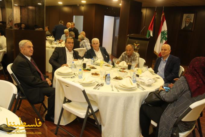 المكتب الحركي للأطباء يُنظِّم إفطارًا رمضانيًّا في سفارة دولة فلسطين في بيروت