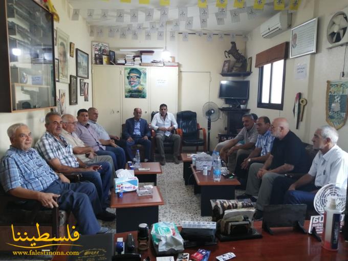 لجنة العلاقات السياسية تجول على عددٍ من قادة حركة "فتح" في لبنان