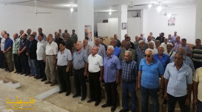 الهيئة الوطنية للمتقاعدين العسكريين الفلسطينيين في منطقة صيدا تعقد مؤتمرَها الثالث